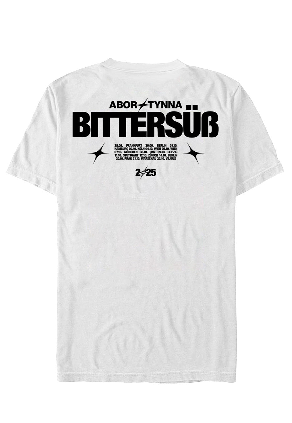 Abor & Tynna - Tour 2025 white - T-Shirt | Neutral-Image